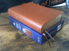 KJV Life Application Study Bible by Tyndale, Genuine Leather, Thumb Indexed.