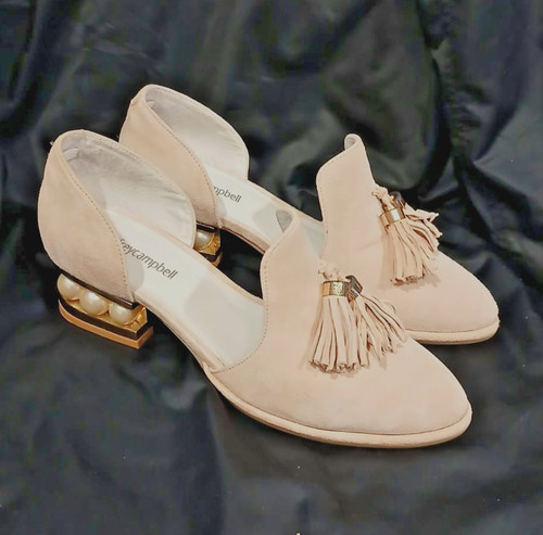 Jeffery cambell suede blush - cambell,