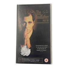 The Godfather Part III VHS 25th Anniversary Edition Francis Ford Coppola