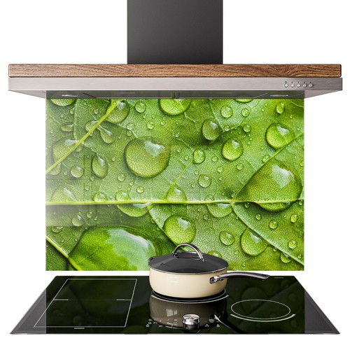 Glass splashback kitchen tile - glass,