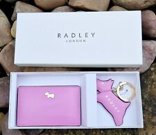 RADLEY London XED Travelcard Holder Keyring Fortune Street Medium Pink Ladies
