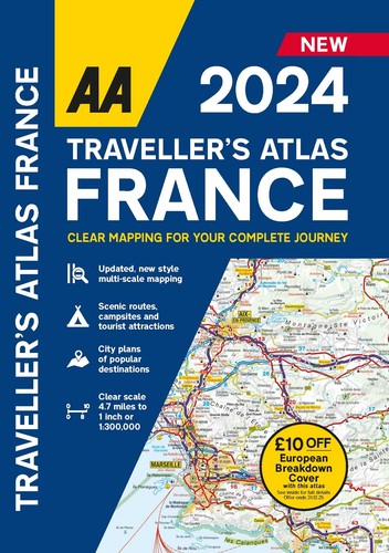 Traveller atlas france - traveller, 2024