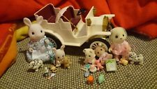 Sylvanian Family bundle with Wedding/Outing Car