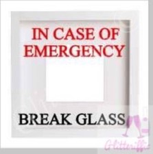 IN CASE OF EMERGENCY BREAK