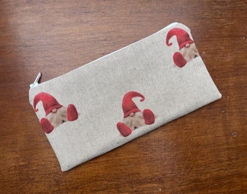 Handmade zipped pencil - zipped,