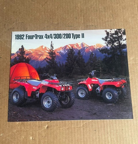 1992 honda fourtrax - honda,