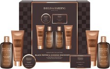 Baylis & Harding Black Pepper & Ginseng Men's Discovery Gift Set Vegan Friendly