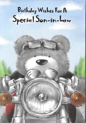 Special son law birthday - special, son-in-law