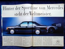 1990 Mercedes 190E Sportline, Original Advertising