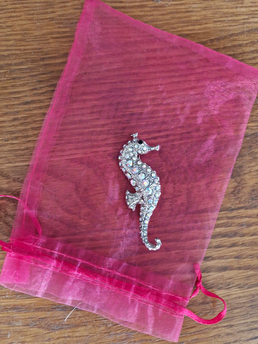 Seahorse crystal rhinestone - seahorse,