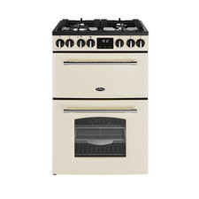 Belling Farmhouse 60cm Dual Fuel Cooker - Cream 444411814