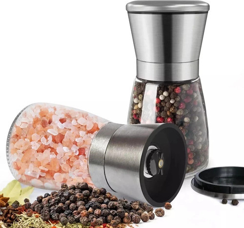 Salt pepper grinder set - grinder,