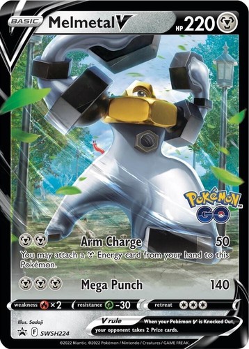 Pokemon swsh224 melmetal - melmetal, v