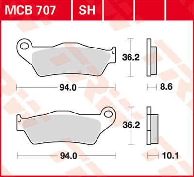 Trw all round sintered - all, metal