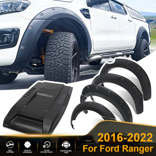 Wheel arches bonnet scoop - wheel,