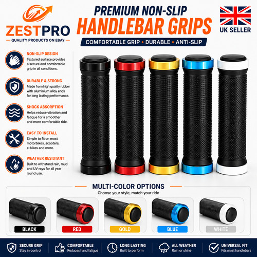 Bicycle handle bar grips - 2x,