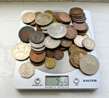 Job Lot/Bulk lot/Hoard Of English decimal and pre decimal coins 755 Grams ZZZ