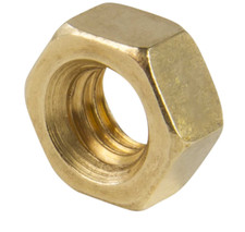 Brass Hexagon Full Nuts 8BA, 6BA, 4BA, 3BA, 2BA, 1BA, 0BA