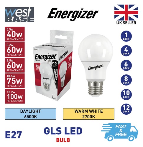 Energizer e27 gls globe - e27,