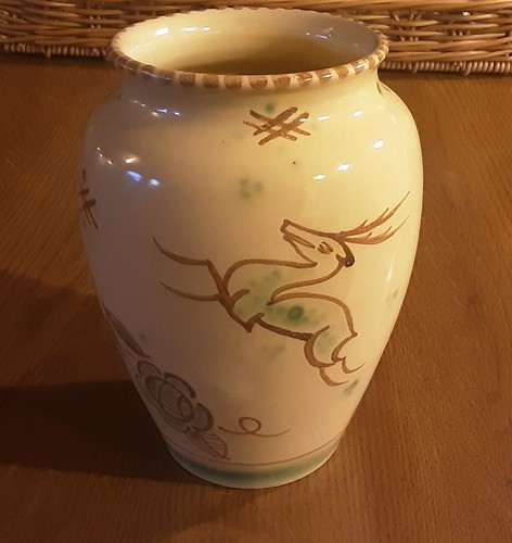 Lovely art deco 1940s - art, leaping