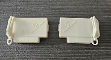2 HARRISON DRAPE Curtain Track Ends Stop Brackets. Curtain Track Spare Parts.