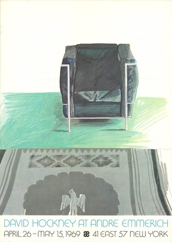 David hockney corbusier chair - david,