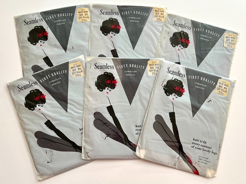Pair vintage nylon stockings - pair,