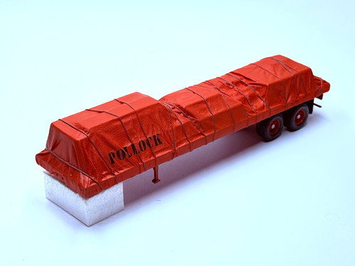 Corgi sheeted platform - platform, trailer
