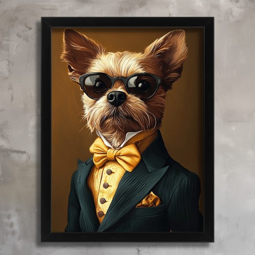 Elegant yorkshire terrier - yorkshire,