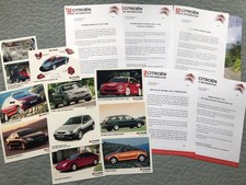 CITROEN Motor Show 2000 Press Information Pack SAXO VTS XSARA T4 RALLY 10 Photos