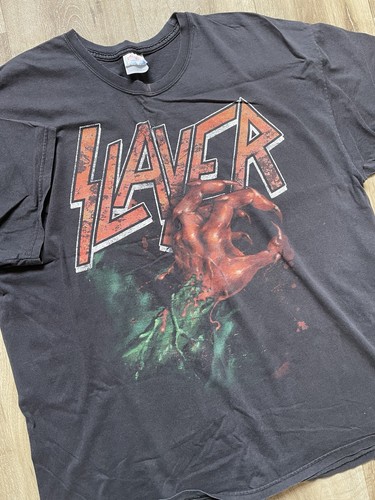 Vintage 2008 slayer shirt - vintage,