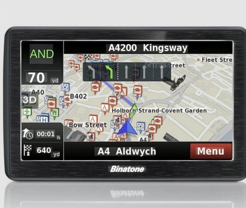 Binatone u700 sat nav gps - binatone, 7”