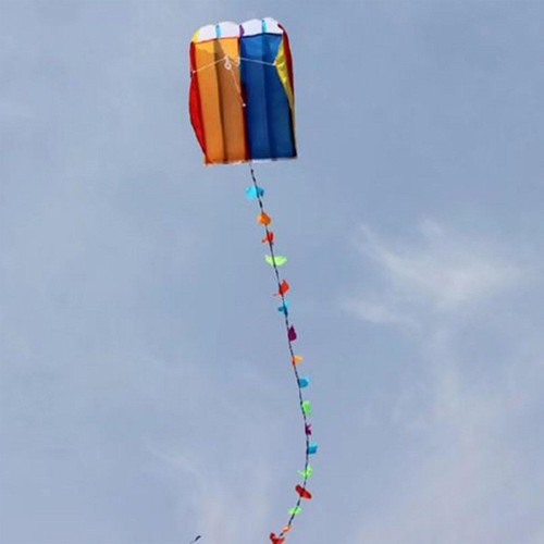 Rainbow parafoil kite outdoor - parafoil,