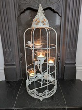Large Birdcage Tealight Candle