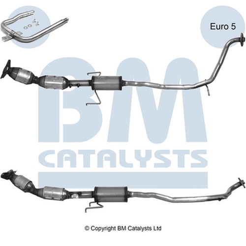 Catalytic converter fit kit - converter,