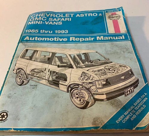 Haynes chevrolet astro - astro, &