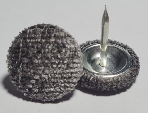 Silver grey chenille - silver,