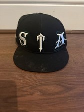 Trapstar cap hat black and