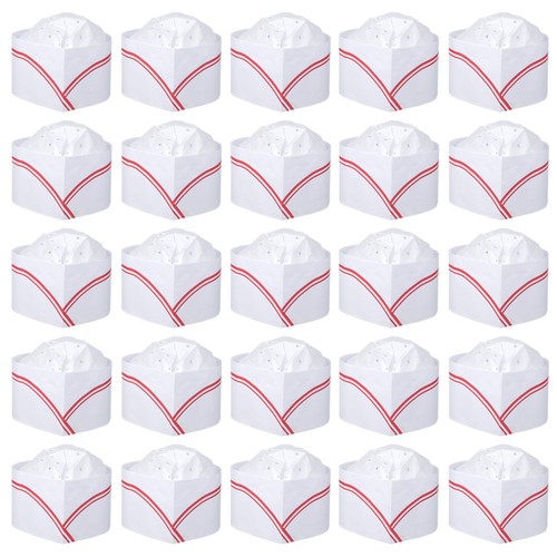 Reusable paper chef hat with - reusable,