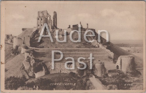 Corfe castle dorset - castle,