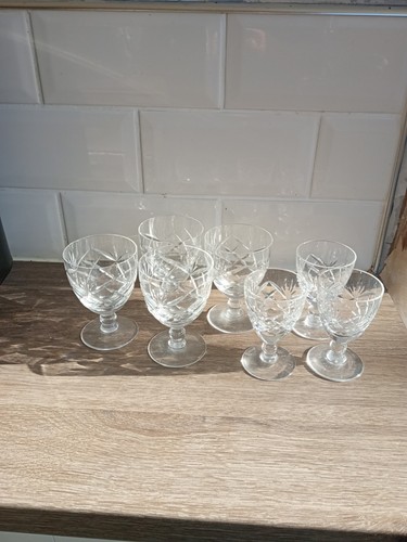 Vintage crystal cut - crystal, glass