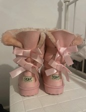 Pink Bow Uggs