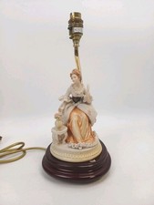 Vintage Capodimonte Lamp