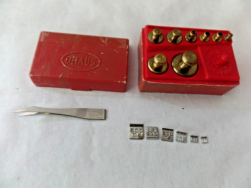 Vintage ohaus scale - ohaus,