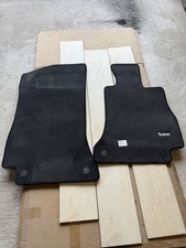 Mercedes C class W205 Front set - Tailored Carpet Car Mats Black 