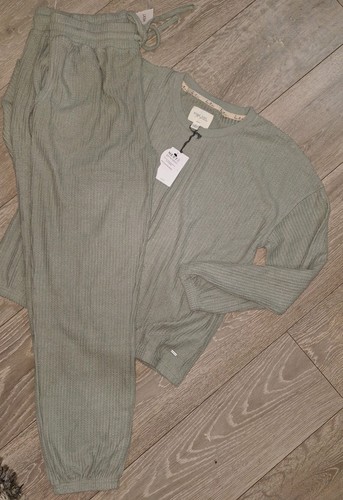Next sage green waffle jogging - sage,