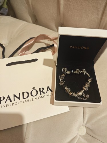 Pandora bracelet with - with, charms