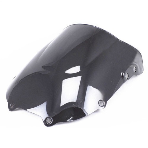 Black motorcycle windshield - motorcycle,