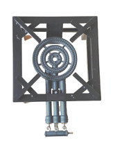 3 KEY HEAVY DUTY CAST IRON LPG GAS BOILING RING BURNER CATERING/ CUSTOME RETURN