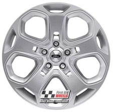 R397S Swap FORD MONDEO MK4 4X 18" GENUINE 5 SPOKE Y SPARKLE SILVER ALLOY WHEELS